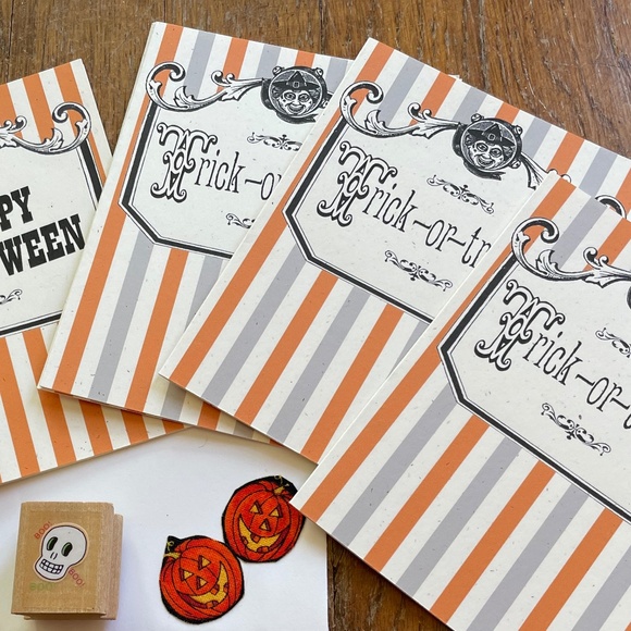 PRICE DROP!! Lot of 25 Halloween Cards and Rubber Stamps! - Picture 1 of 16